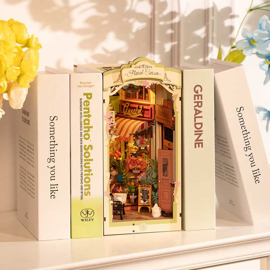 Floral Corner DIY Book Nook Kit