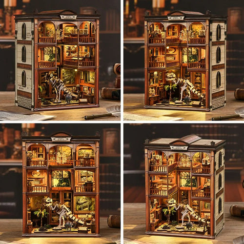 Fossil Museum DIY Book Nook Kit