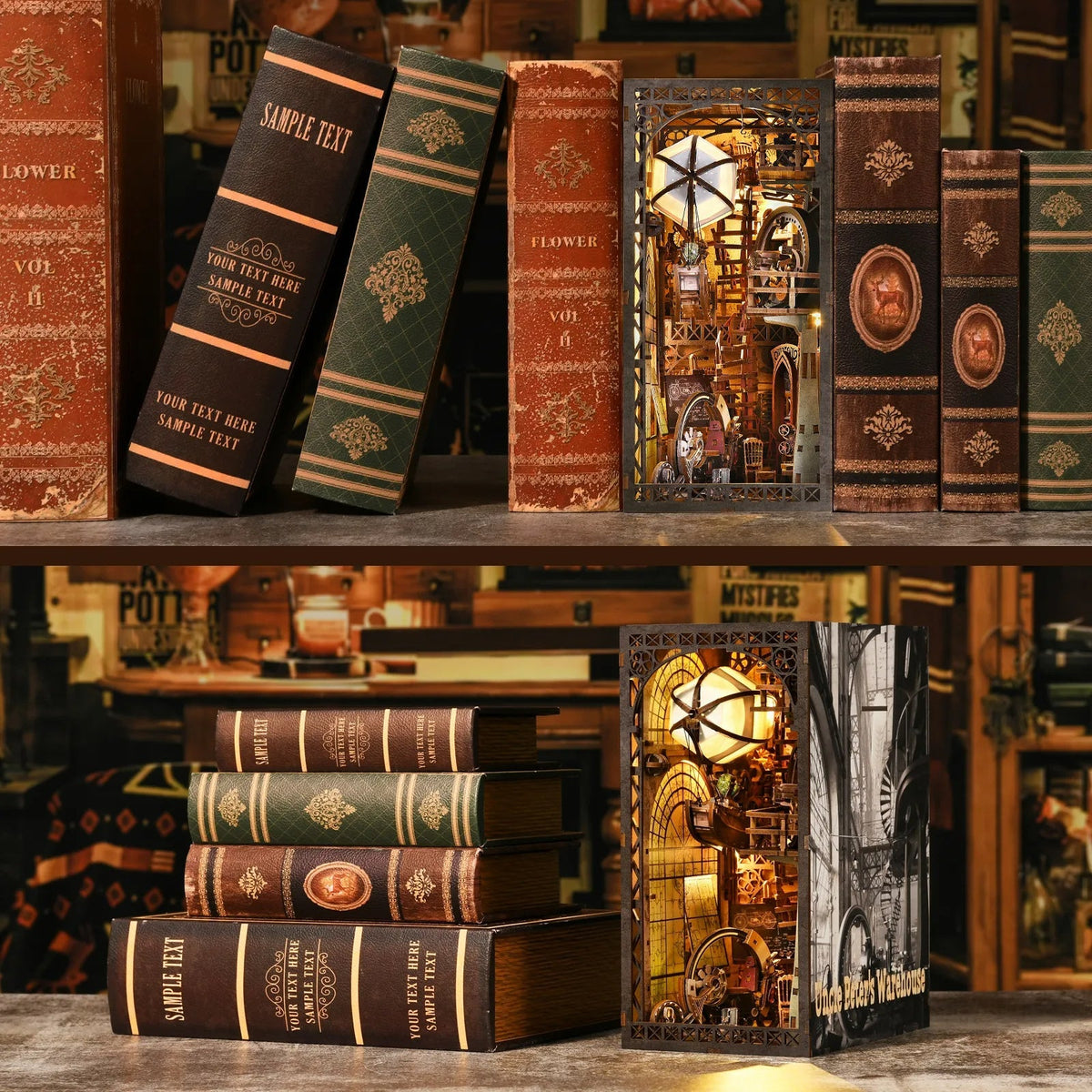 Uncle Peter’s Warehouse DIY Book Nook Kit