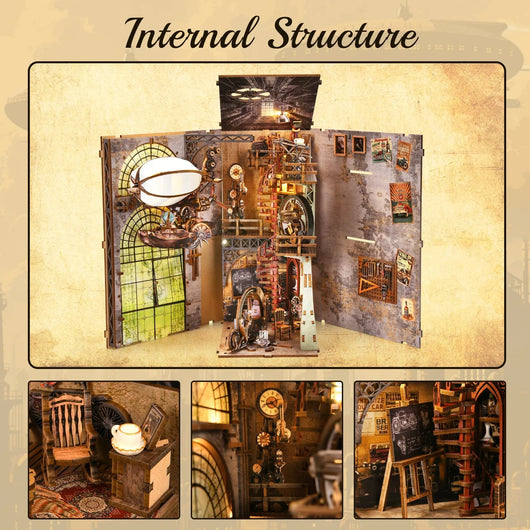 Uncle Peter’s Warehouse DIY Book Nook Kit
