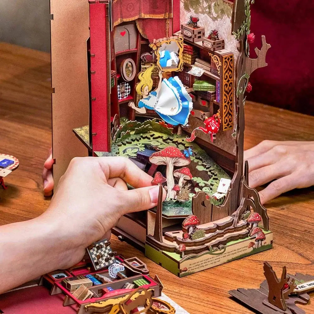 Alice In Wonderland DIY Book Nook Kit