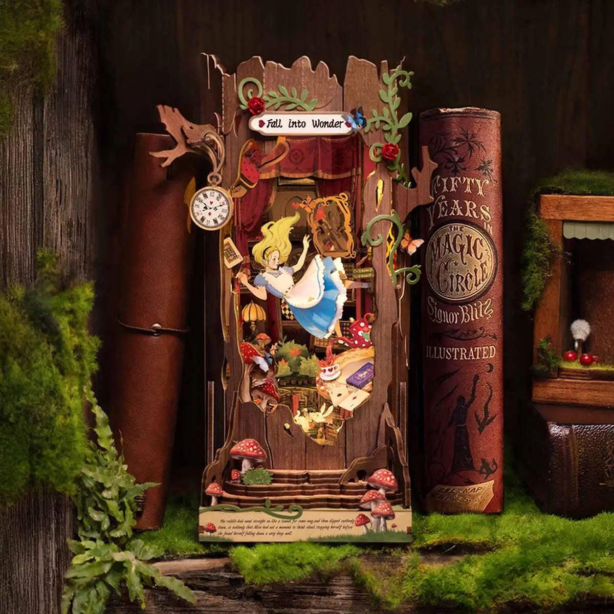Alice In Wonderland DIY Book Nook Kit