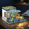 Santorini Sun Coffee DIY Miniature House Kit
