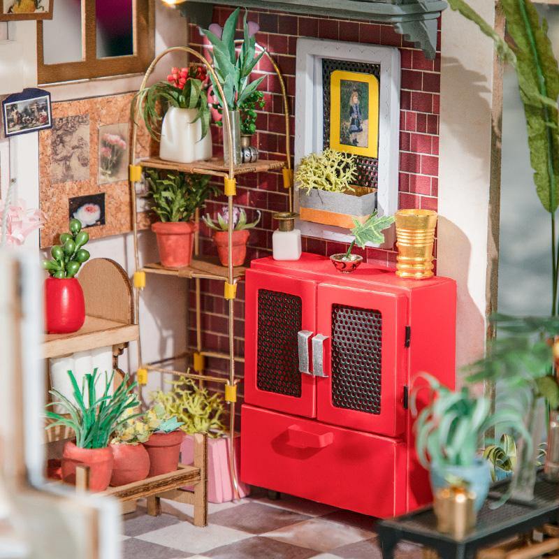 Emily's Flower Shop DIY Miniature House Kit