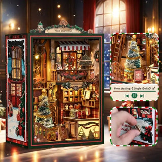 Christmas Shop DIY Book Nook Kit