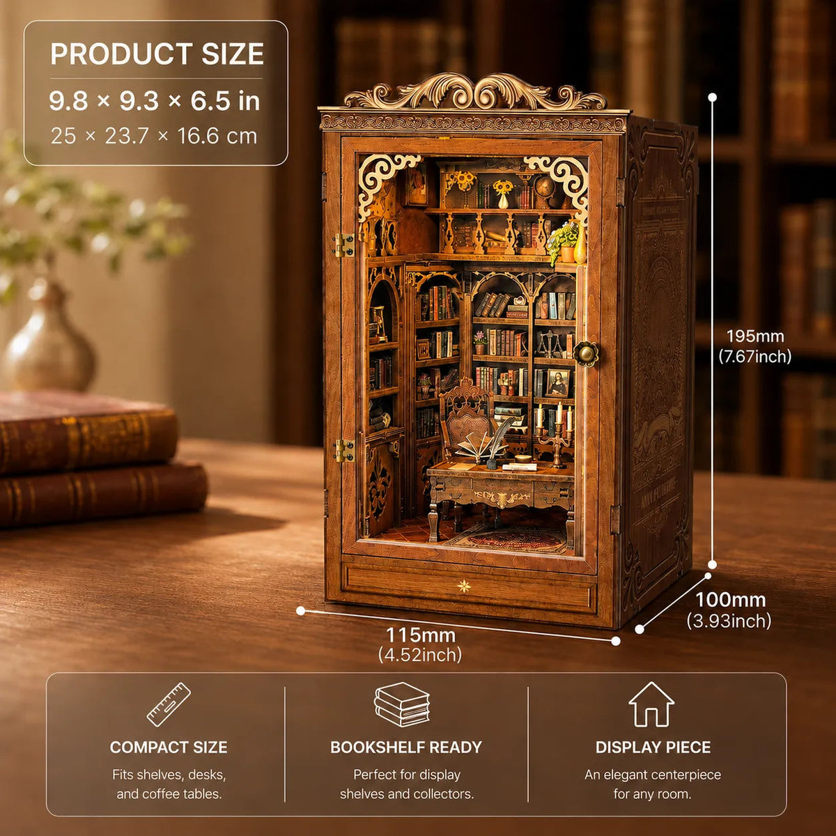 Time Book House DIY Book Nook Kit