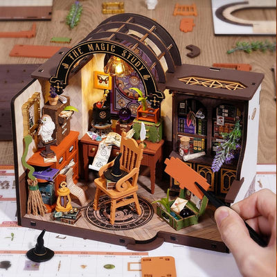 The Magic Study DIY Miniature House Kit