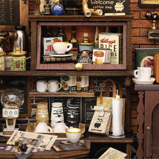 Magic Coffee DIY Miniature House Kit