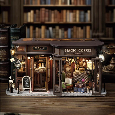 Magic Coffee DIY Miniature House Kit