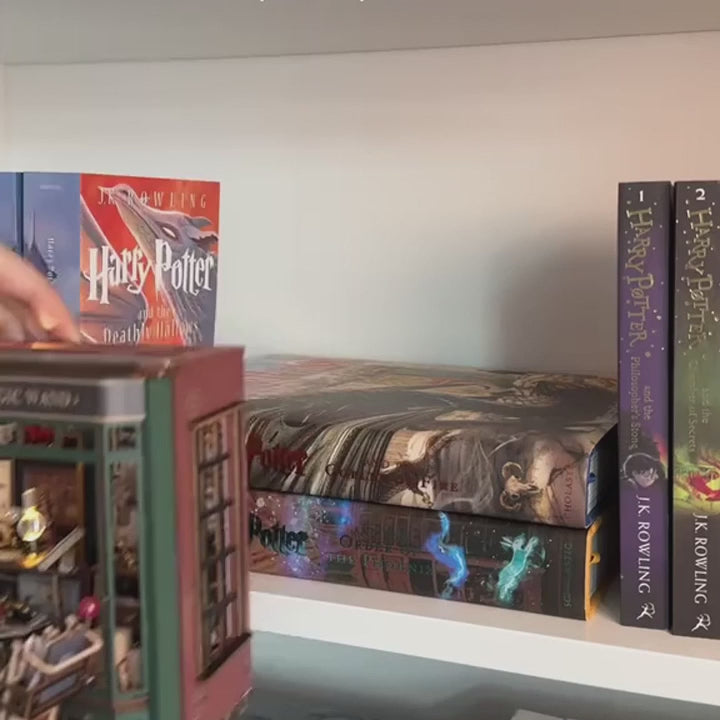 Load video: Magic Wand Shop DIY Miniature House Kit
