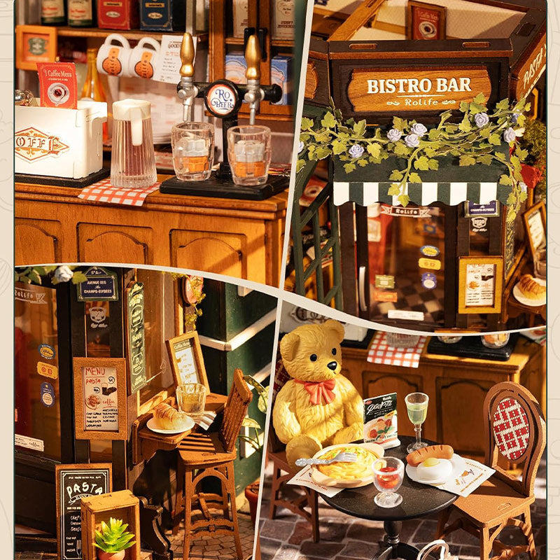Tipsy Restaurant DIY Miniature House Kit