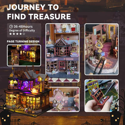 Magic Treasure House DIY Miniature House Kit